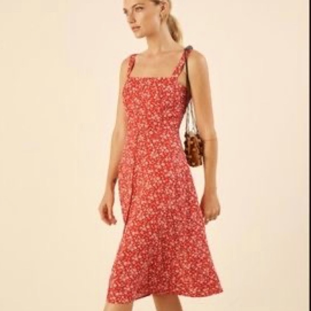 Reformation Persimmon Dress